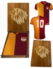 Galatasaray Lisanslı Metin Oktay Aslan Ahşap Kutulu Forma - 1
