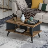 MOBİLYA GEZEGENİ Galipol Orta Sehpa 80 Cm Çırağan - Antrasit thumbnail 2