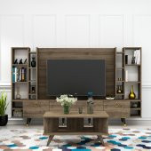 MOBİLYA GEZEGENİ GALİPOL ORTA SEHPA 80 CM CEVİZ RENK thumbnail 2