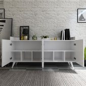 MOBİLYA GEZEGENİ  BREMEN KONSOL BEYAZ 160 CM - 2
