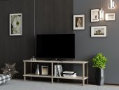 MOBİLYA GEZEGENİ OLES TV ÜNİTESİ 120  CM SONOMO-AHŞAP thumbnail 2