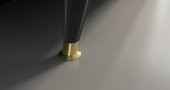 MOBİLYA GEZEGENİ Gold Sweet Tv Ünitesi 90 cm ANTRASİT GOLD - 1