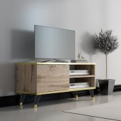 MOBİLYA GEZEGENİ Gold Sweet Tv Ünitesi 90 cm ÇIRAĞAN GOLD thumbnail 1