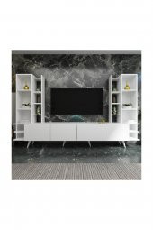 Ideal Tv Ünitesi X2030 Parlak Beyaz thumbnail 2