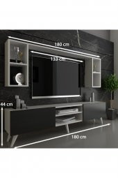 Trend Tv Ünitesi - X2037-3 Beyaz - Tr Antrasit thumbnail 2