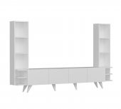 MOBİLYA GEZEGENİ LARGE TV ÜNİTESİ BEYAZ - 223 CM thumbnail 2