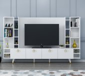 MOBİLYA GEZEGENİ PASTEL X2125 PARLAK BEYAZ 220 CM thumbnail 1