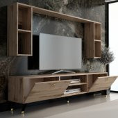 MOBİLYA GEZEGENİ STİLL GOLD TV ÜNİTESİ 180 CM ÇIRAĞAN X2137 - 2