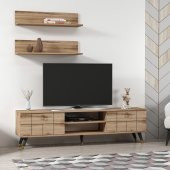 MOBİLYA GEZEGENİ LOVE GOLD TV ÜNİTESİ ÇIRAĞAN 180 CM - 2