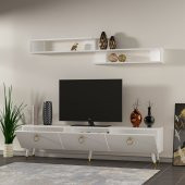 MOBİLYA GEZEGENİ LİNE TV ÜNİTESİ BEYAZ 180 CM - X3132 - 3