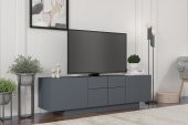 MOBİLYA GEZEGENİ ELANOR TV ÜNİTESİ 160 CM ANTRASİT - 2