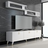 MOBİLYA GEZEGENİ LİYA TV ÜNİTESİ GOLD 150 CM GENİŞLİK - 1