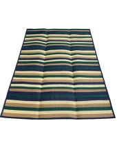 CRAFT HOME KATLANABİLİR PLASTİK HASIR HALI ,KİLİM, KAMP, PİKNİK,PLAJ  MULTİ - 8