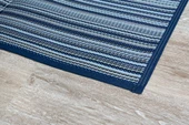 CRAFT HOME KATLANABİLİR PLASTİK HASIR HALI KİLİM KAMP PİKNİK PLAJ PARK BAHÇE TERAS VERANDA SİYAH - 5