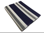 CRAFT HOME KATLANABİLİR PLASTİK HASIR HALI KİLİM KAMP PİKNİK PLAJ PARK BAHÇE TERAS VERANDA LACİVERT - 1