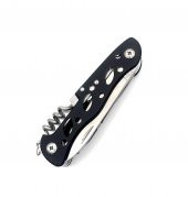 Valkyrie  Çok Amaçlı İsveç Outdoor Kamp Çakısı 111mm Büyük Boy - Paslanmaz Çelik Siyah - 1