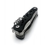 Valkyrie  Çok Amaçlı İsveç Outdoor Kamp Çakısı 111mm Büyük Boy - Paslanmaz Çelik Siyah - 3