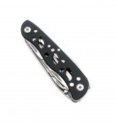 Valkyrie  Çok Amaçlı İsveç Outdoor Kamp Çakısı 111mm Büyük Boy - Paslanmaz Çelik Siyah - 4