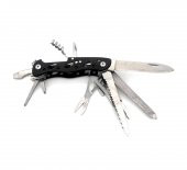 Valkyrie  Çok Amaçlı İsveç Outdoor Kamp Çakısı 111mm Büyük Boy - Paslanmaz Çelik Siyah - 5