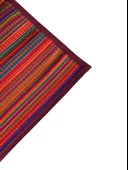 CRAFT HOME KATLANABİLİR PLASTİK HASIR HALI KİLİM KAMP PİKNİK PLAJ PARK BAHÇE TERAS VERANDA KIRMIZI - 7