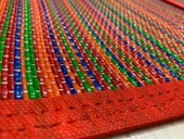 CRAFT HOME KATLANABİLİR PLASTİK HASIR HALI KİLİM KAMP PİKNİK PLAJ PARK BAHÇE TERAS VERANDA KIRMIZI - 6