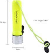 Valkyrie 3W LED Su Altı Dalış El Feneri Su Geçirmez 60 Mt Fener - 8