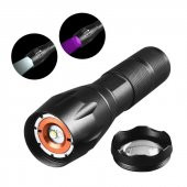 Valkyrie Çift Fonksiyonlu Ultraviyole Mor Işık ve XML-T6 El Feneri Dual Mode 2000 Lümens - 3
