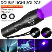 Valkyrie Çift Fonksiyonlu Ultraviyole Mor Işık ve XML-T6 El Feneri Dual Mode 2000 Lümens - 4