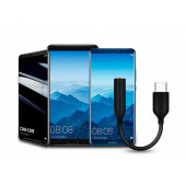 Ayex, Samsung TYPE-C İçin 3.5mm Aux, Kulaklık ve Mikrofon Adaptörü Siyah - 5