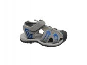Jump 50100 Erkek Çocuk Gri Bantlı Burnu Kapalı Spor Sandalet - 1