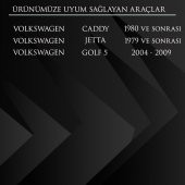 Volkswagen Caddy,Golf 5,Jetta için Airbag Zembereği - 2