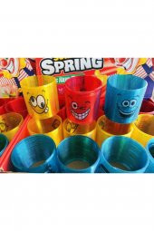 GNS TOYS Stres Yayı Büyük Boy Emojili Canlı Renkler - 1