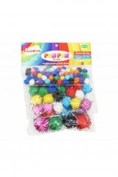 Ticon Ponpon Metalik Karışık (10-20-30mm) - 1