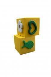 Emach Dizayn Baskı Küp 5X5 cm 2 Adet - 1