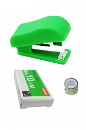 Emach Dizayn Mini Zımba Bant Zımba Teli 3lü Set Yeşil 3,8 cm - 1