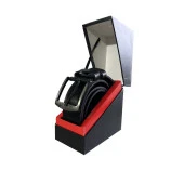 Fossil Siyah Hakiki Deri 4,5 cm Erkek Kemeri-115cm thumbnail 5