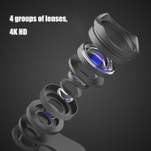 Deyatech Profesyonel Telefon Lensi Geniş Açı Lensi HD Lens Fotoğraf & Video Çekimi - 6