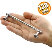 Burgu Mobilya Mutfak Dolabı Çekmece Dolap Kulpu Kulpları Kulbu Krom (128 MM-12.8 CM) Metal Kulp - 5