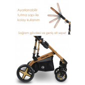 Maxi Taxi Fast Pro Travel Sistem Bebek Arabası Gold-Siyah - 6