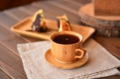Bambum Cortado Bambu Fincan Seti B2843 - 2