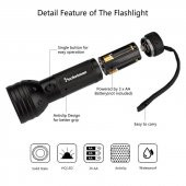 Valkyrie 51 LED Mor Işık UV El Feneri Ultraviyole Blacklight - 2