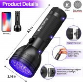 Valkyrie 51 LED Mor Işık UV El Feneri Ultraviyole Blacklight - 3