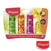 Maped Mini Cute Fosforlu Kalem 4lü Blister - 1