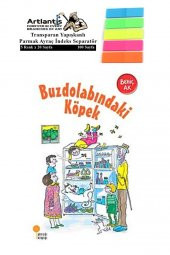 Buzdolabındaki Köpek Behiç Ak 94 Sayfa Karton Kapak 1 Adet Fosforlu Transparan Kitap Ayraç 1 Paket - 1