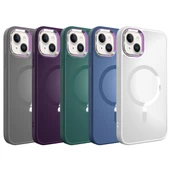 Vendas iPhone 14 Uyumlu ( iPhone 14 ) Stil Serisi Mat Renkli Magsafe Wireless Şarj Özellikli Kılıf - 7