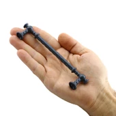 Burgu Mobilya Mutfak Dolabı Çekmece Dolap Kulpu Kulbu Antrasit Gri (128 MM-12.8 CM) Metal Kulpları - 4