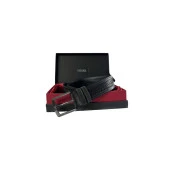 Fossil Gri desenli Hakiki deri Spor kemer 4CM-105CM thumbnail 1