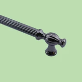 Kesir Mobilya Mutfak Dolabı Çekmece Dolap Kapak Kulpu Kulpları Kulbu Füme 128 Mm-12.8 Cm Metal Kulp thumbnail 4