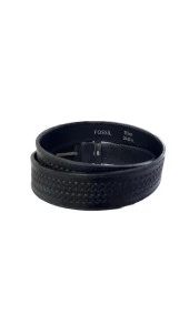 Fossil 4cm Siyah Hakiki Deri Spor Erkek Kemeri -105CM thumbnail 4