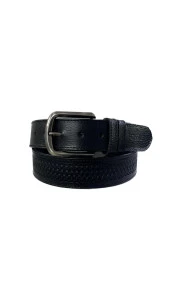 Fossil 4cm Siyah Hakiki Deri Spor Erkek Kemeri -130CM - 2
